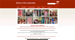 Desktop Screenshot of dressagirlaustralia.com.au