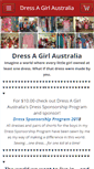 Mobile Screenshot of dressagirlaustralia.com.au